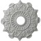 Ekena Millwork Preston Ceiling Medallion (Fits Canopies up to 4"), Hand-Painted Frost, 17 1/2"OD x 4"ID x 1"P CM17PRFRF - alternate 1